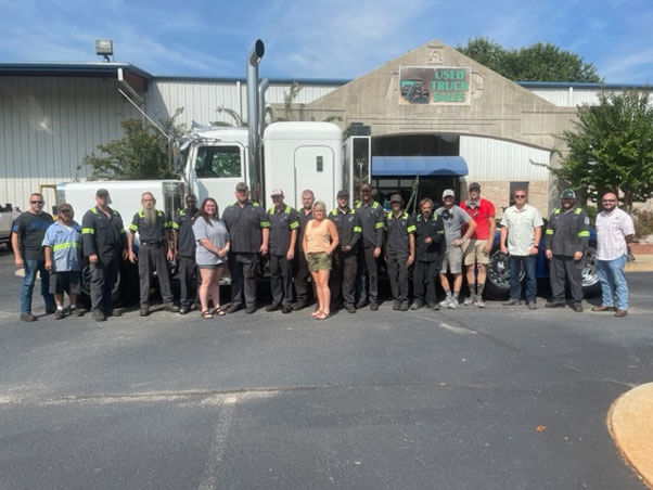 Parts and service staff